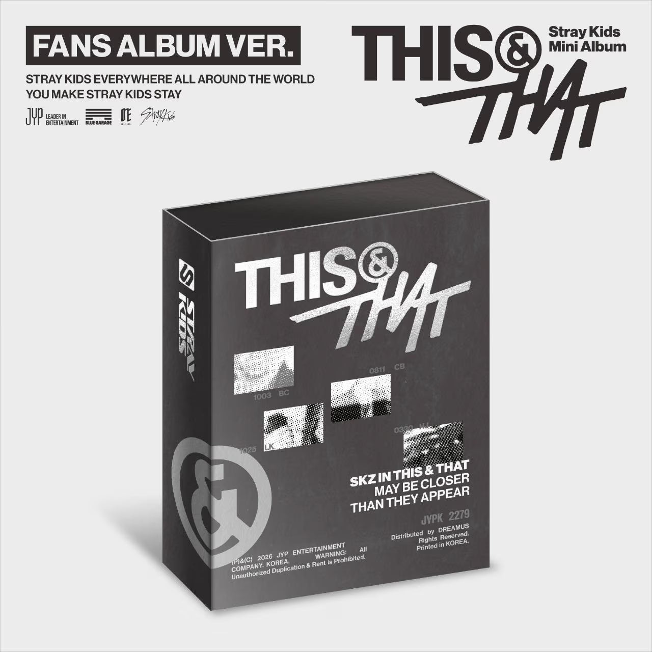 (PRÉCOMMANDE) STRAY KIDS - THIS & THAT (VERSION ALBUM FANS)