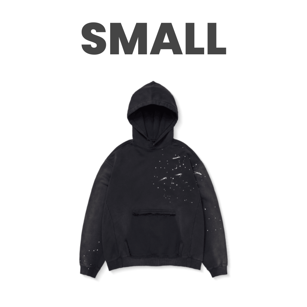 (PRE-ORDER) BTS - BLACK HOODIE - LightUpK