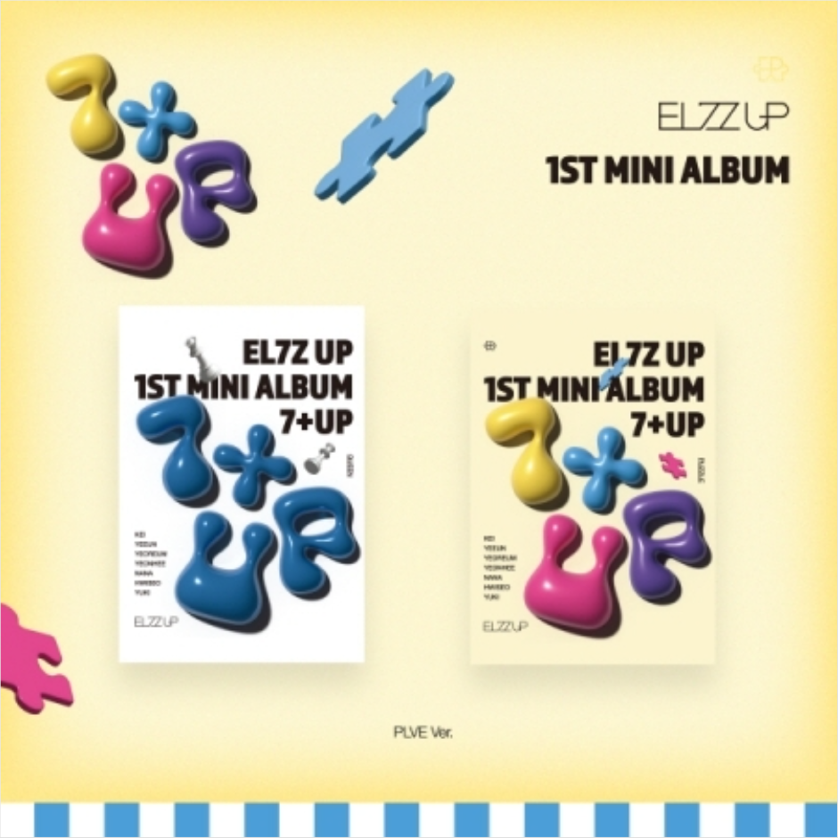 EL7Z UP - 1ST MINI ALBUM [7+UP] (PLVE VER.) (2 VERSIONS)