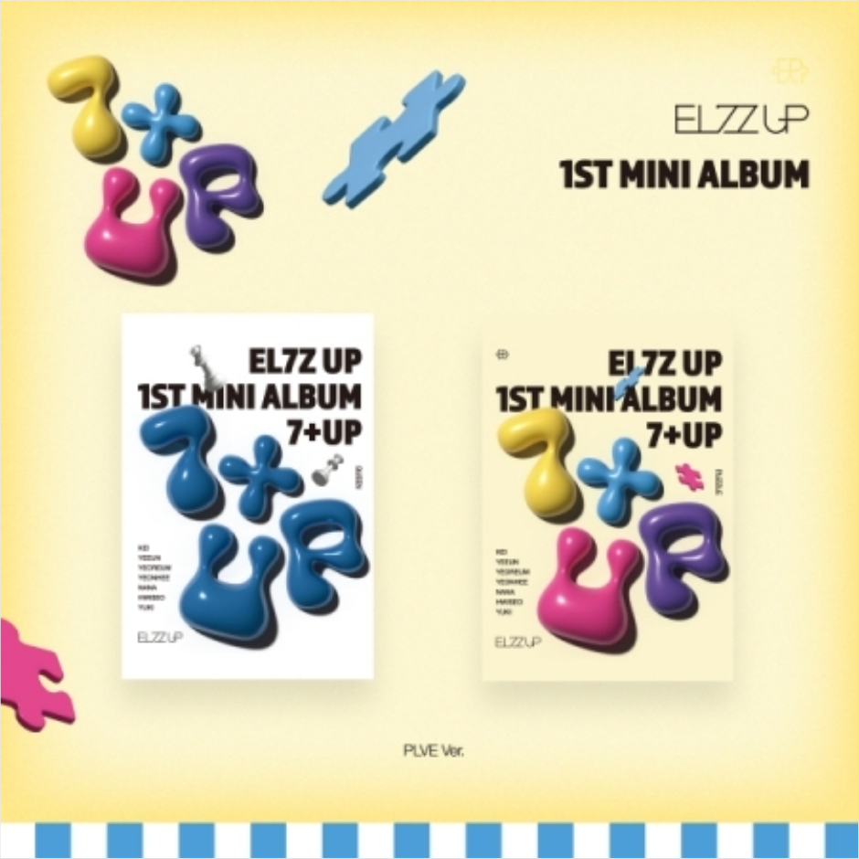 (PRE-ORDER) EL7Z UP - 1ST MINI ALBUM [7+UP] (PLVE VER.) (2 VERSIONS) RANDOM