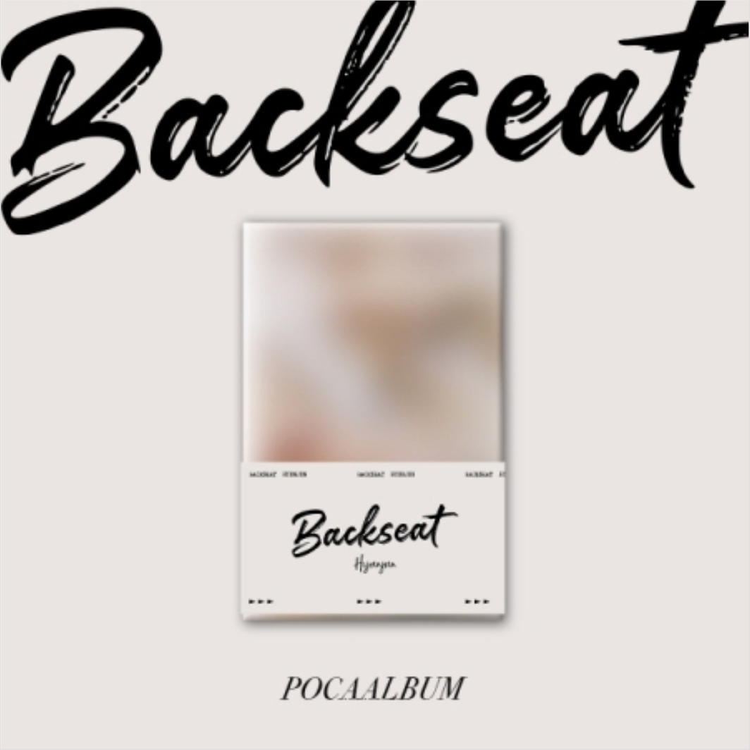 HYUNJUN - BACKSEAT (POCAALBUM)