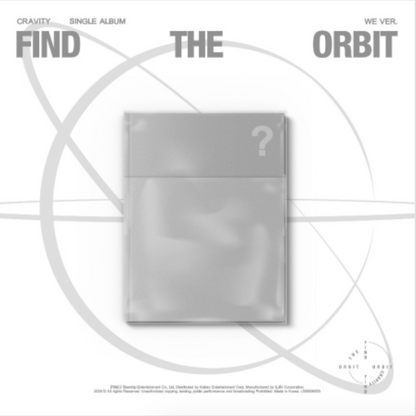 (PRÉCOMMANDE) CRAVITY - SINGLE [FIND THE ORBIT] WE VER.