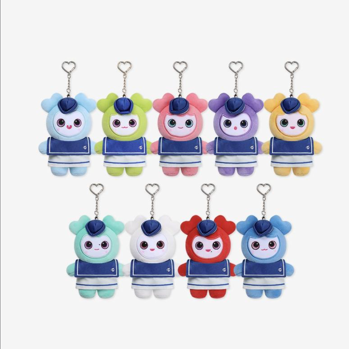(PRE-ORDER) TWICE - LOVELY PLUSH BABY MARINE Ver. - 2026 TWICE THIS IS FOR WORLD TOUR FINALE in SEOUL (9 VERSIONS)