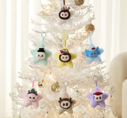 [BLINDBOX] [IN-STORE] THE MONSTERS Classic Series-Sparkly Plush Pendant Blind Box - LightUpK