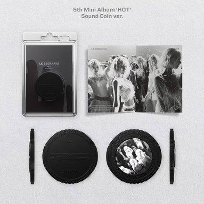(PRE-ORDER) LE SSERAFIM - 5TH MINI ALBUM [HOT] (SOUND COIN VER.)