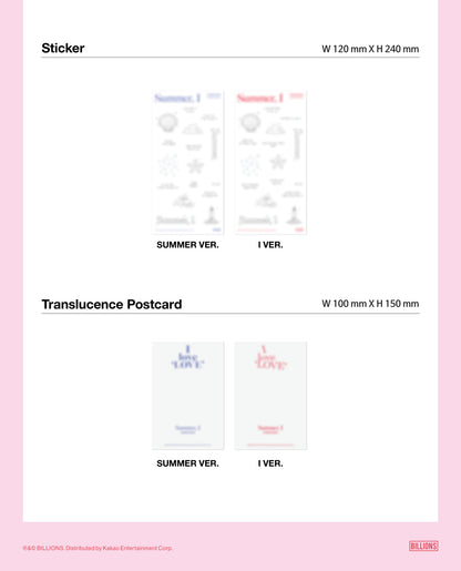 JEONG EUN JI - 5TH MINI ALBUM [SUMMER, I] (2 VERSIONS)