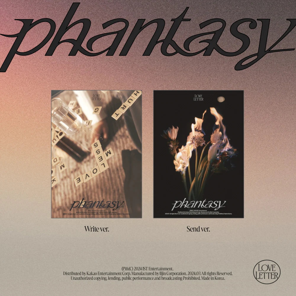 THE BOYZ - VOL.2 [PHANTASY] PT.3 LOVE LETTER (2 VERSIONS) - LightUpK