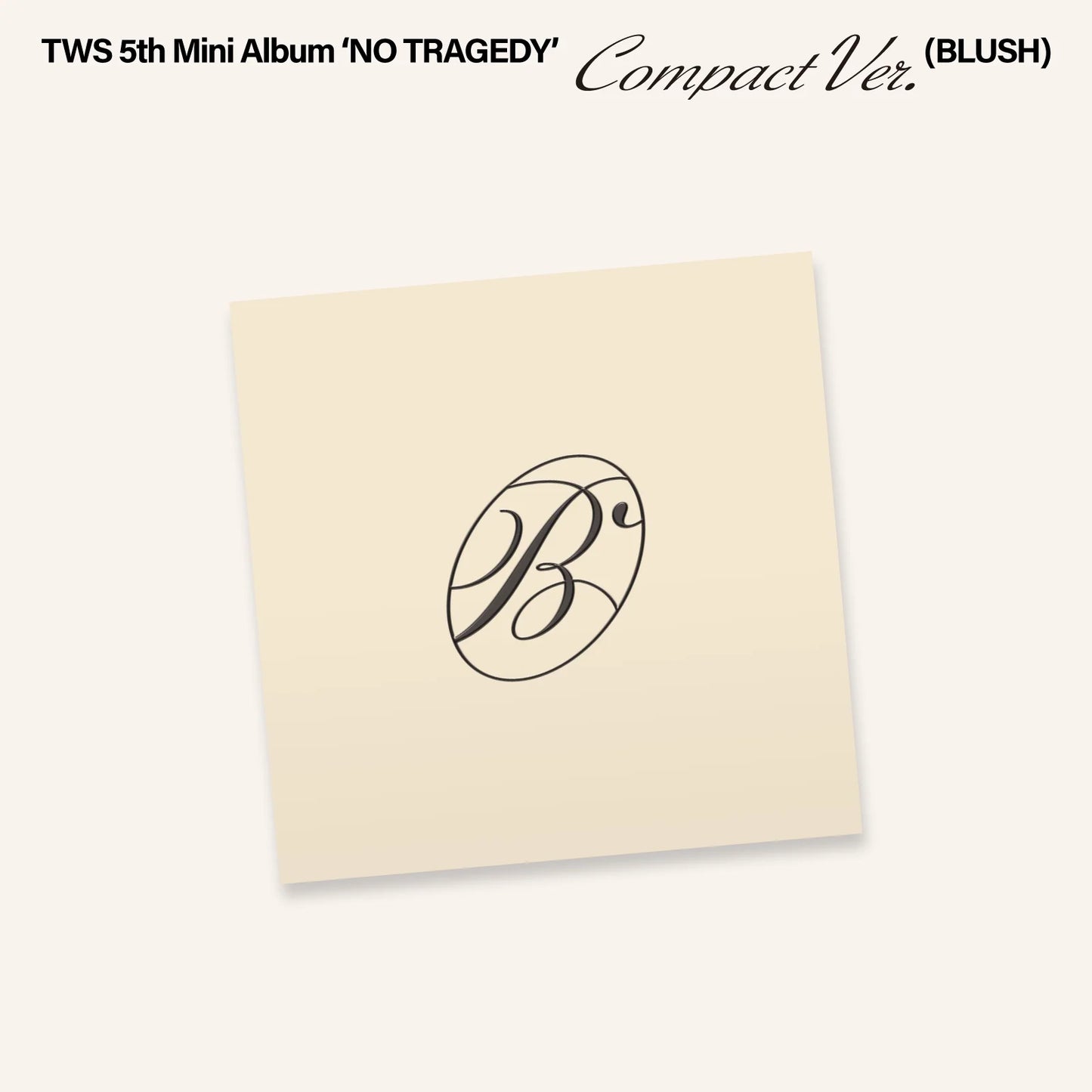 (PRE-ORDER) TWS - NO TRAGEDY (COMPACT VER.) (3 VERSIONS) RANDOM - LightUpK