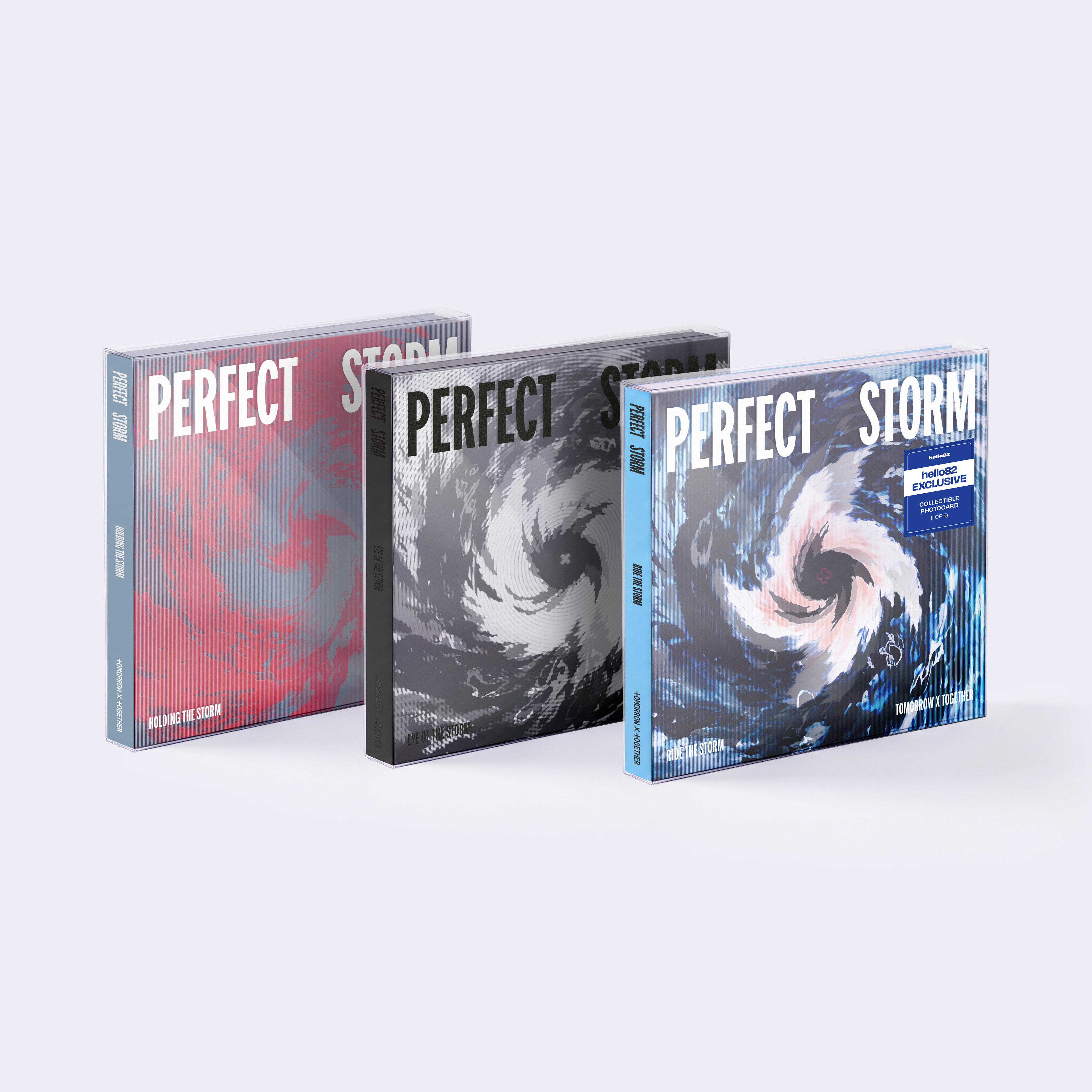 (PRE-ORDER) [hello82] [hello82 EXCLUSIVE] TOMORROW X TOGETHER - PERFECT STORM (3 VERSIONS) - LightUpK