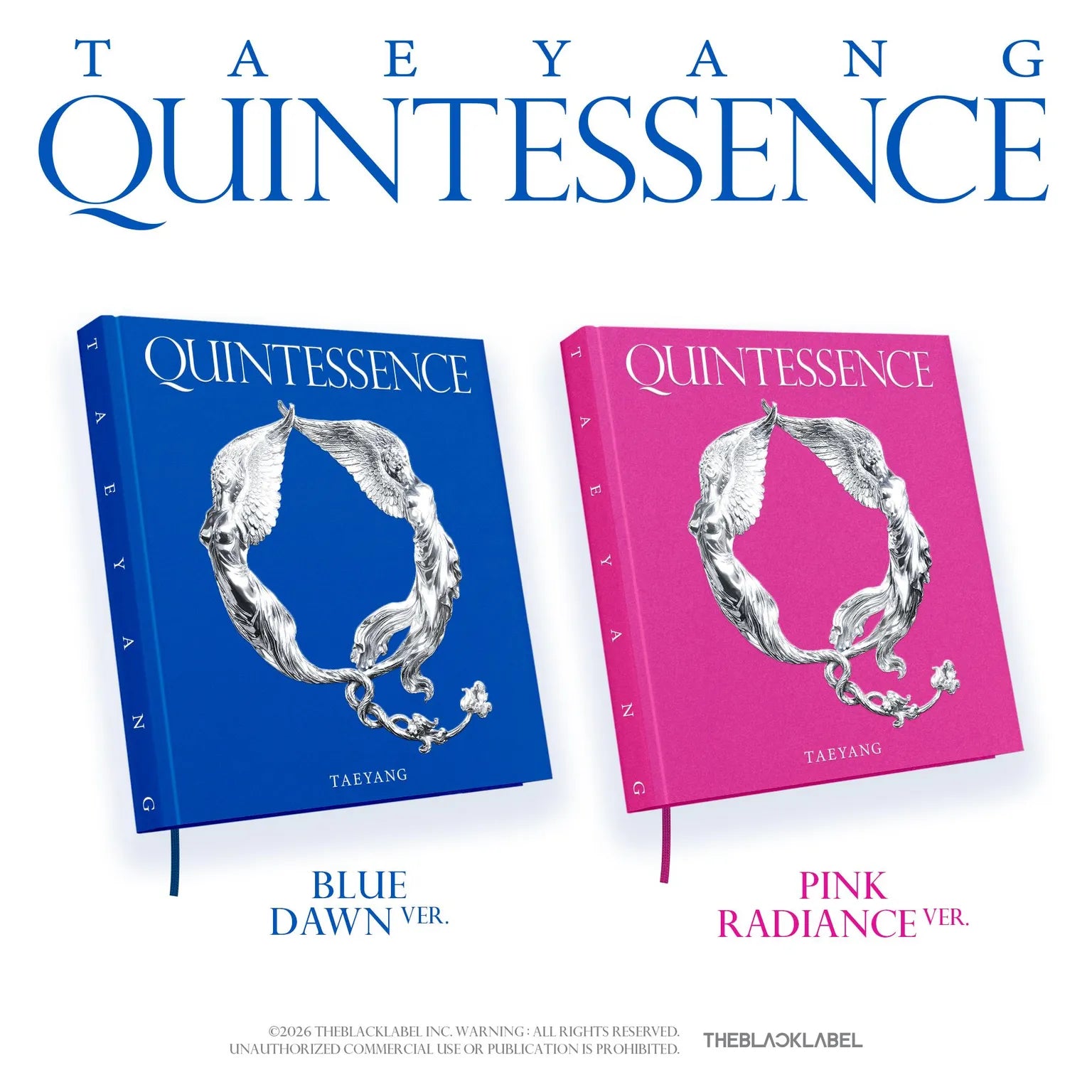 (PRE-ORDER) TAEYANG - QUINTESSENCE (2 VERSIONS) RANDOM - LightUpK