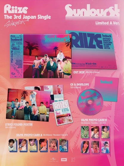 (PRÉCOMMANDE) RIIZE - SUNBURST (ÉDITION LIMITÉE A)
