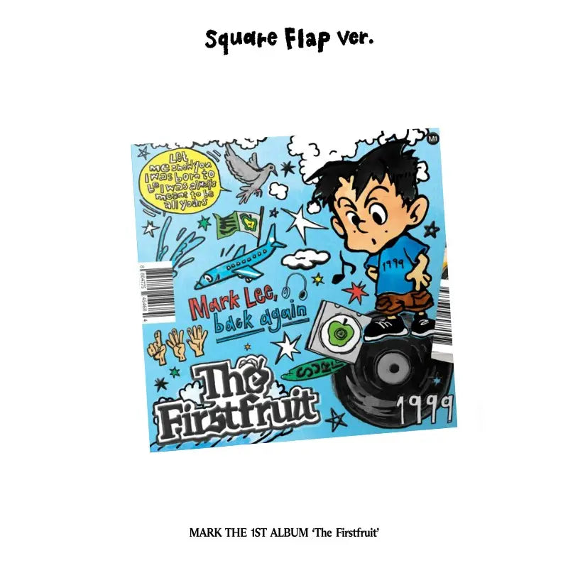 MARK - 1ST ALBUM [THE FIRSTFRUIT] (SQUARE FLAP VER.) (2 VERSIONS) - LightUpK