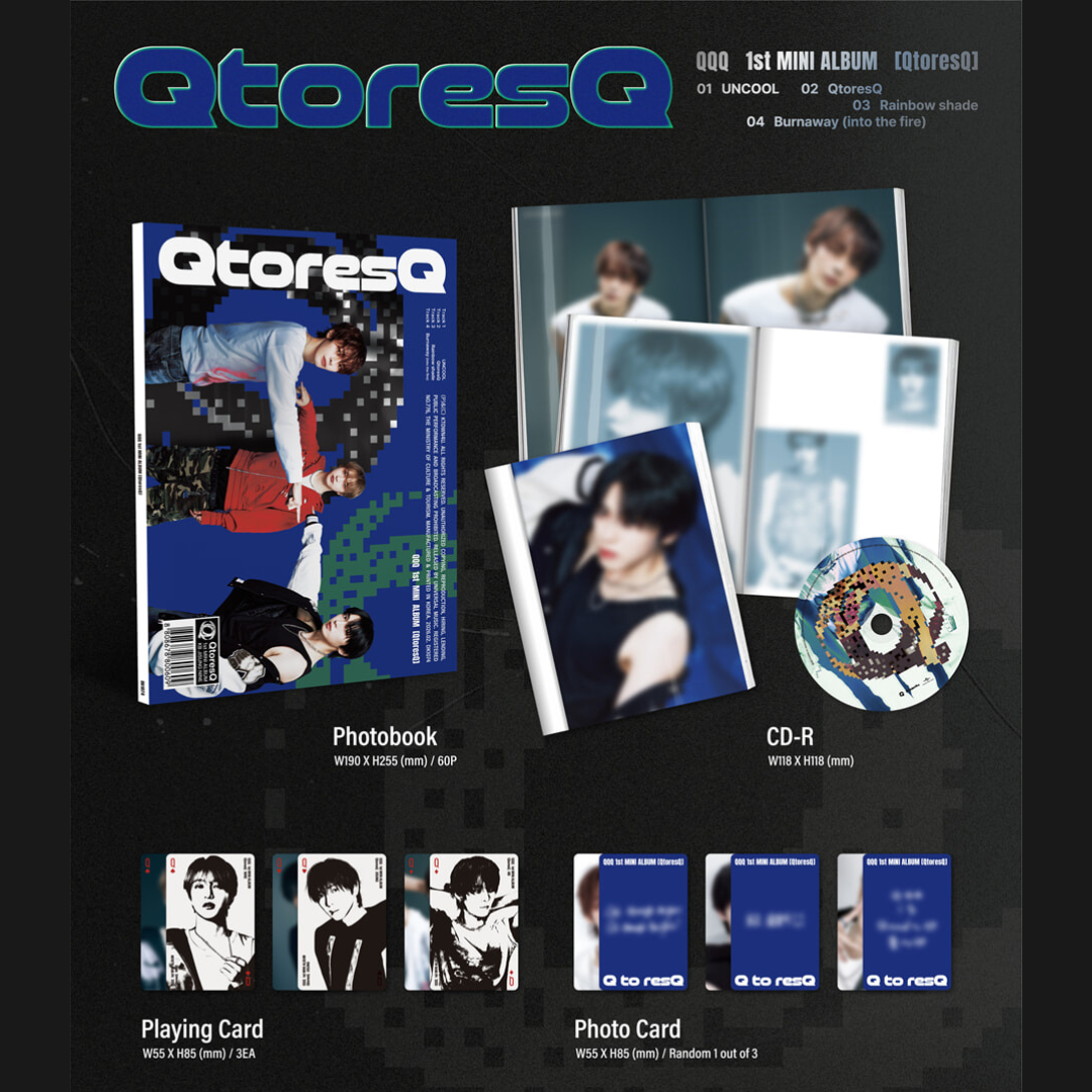 (PRE-ORDER) QQQ - 1ST MINI ALBUM [QTORESQ] - LightUpK