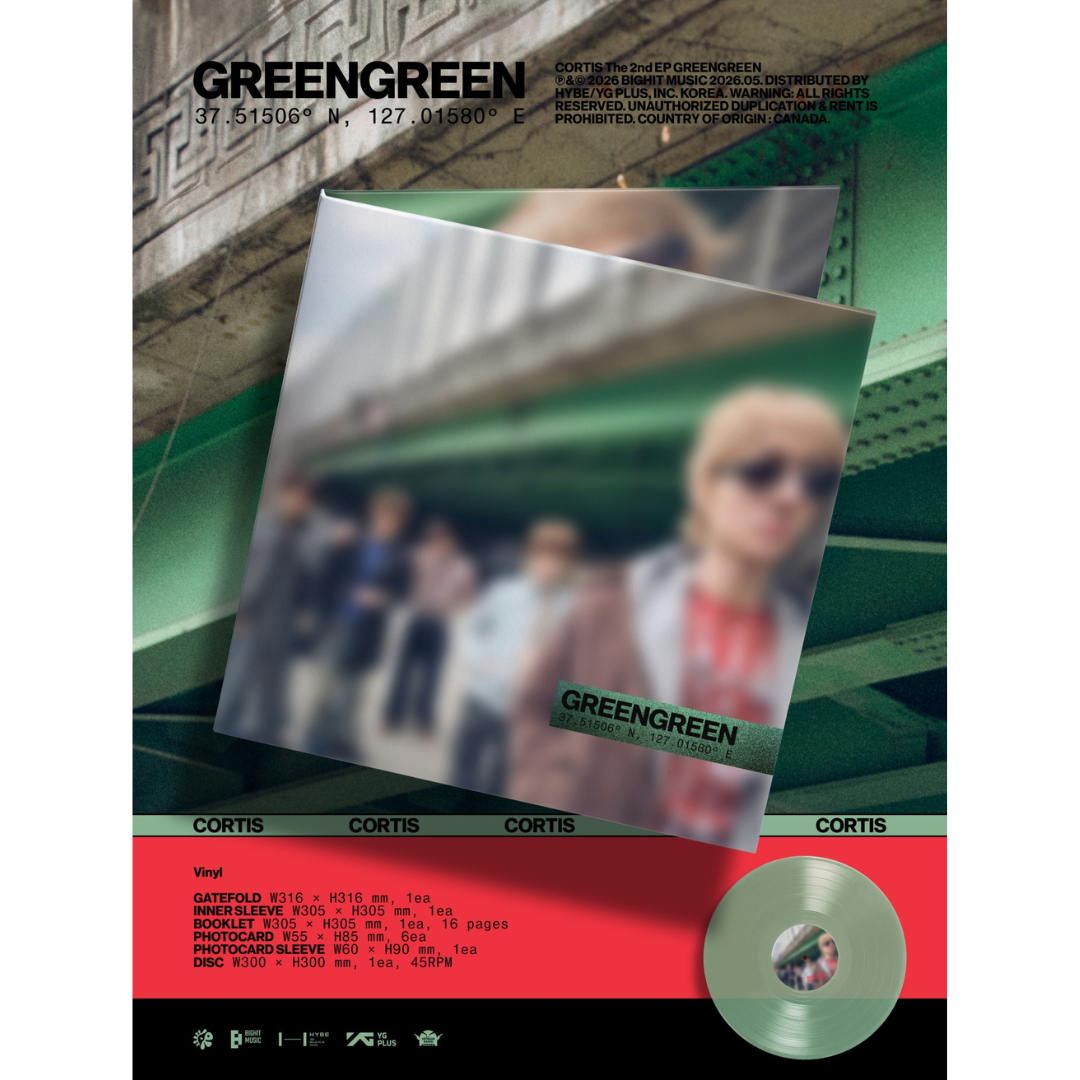 (PRE-ORDER) CORTIS - THE 2ND EP [GREENGREEN] (VINYL) - LightUpK
