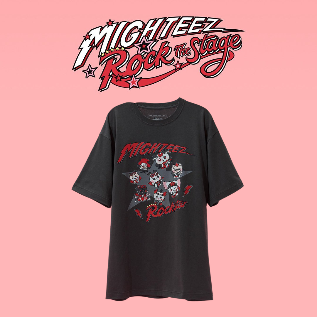 (PRE-ORDER) ATEEZ - MIGHTEEZ - [ROCK THE STAGE] T-SHIRT