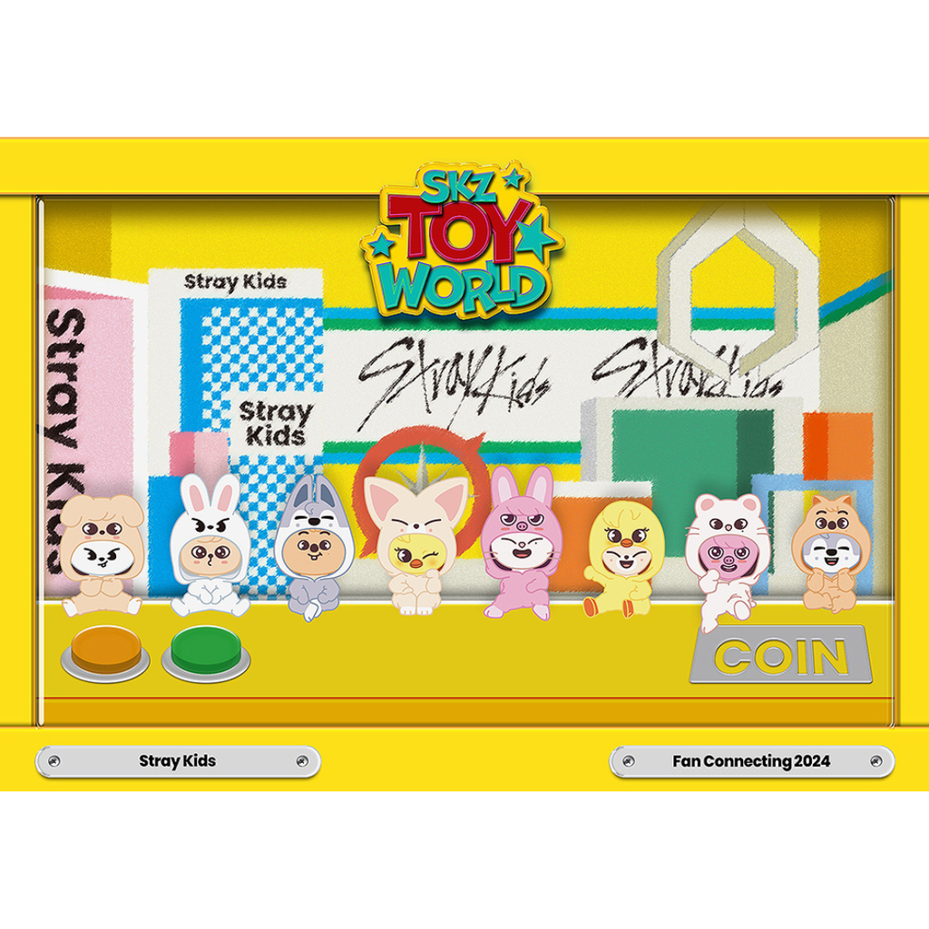 (PRE-ORDER) STRAY KIDS - [FAN CONNECTING 2024 SKZ TOY WORLD] 1BD1PHOTOBOOK(1 DISC) (REGULAR EDITION)