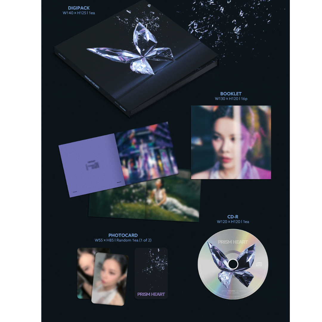 (PRE-ORDER) MOON SUJIN - 3RD EP [PRISM HEART] - LightUpK
