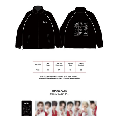 ATEEZ ANITEEZ IN THE CALLING フーディパーカー PRE-ORDER) ATEEZ - ANITEEZ IN THE CALLING - WINDBREAKER JACKET