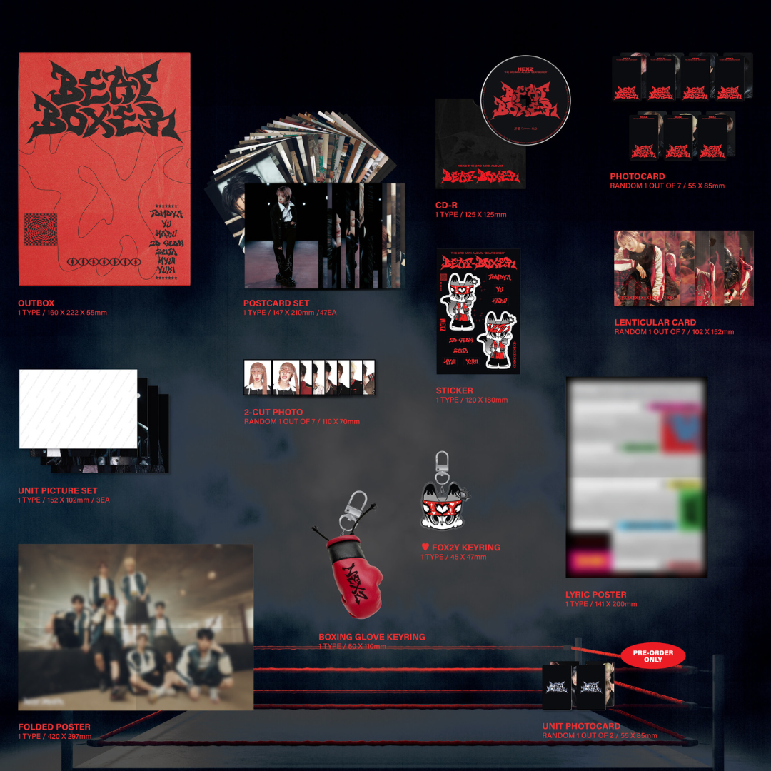 (PRE-ORDER) NEXZ - 3RD MINI ALBUM [BEAT-BOXER] (SPECIAL VER.) - LightUpK