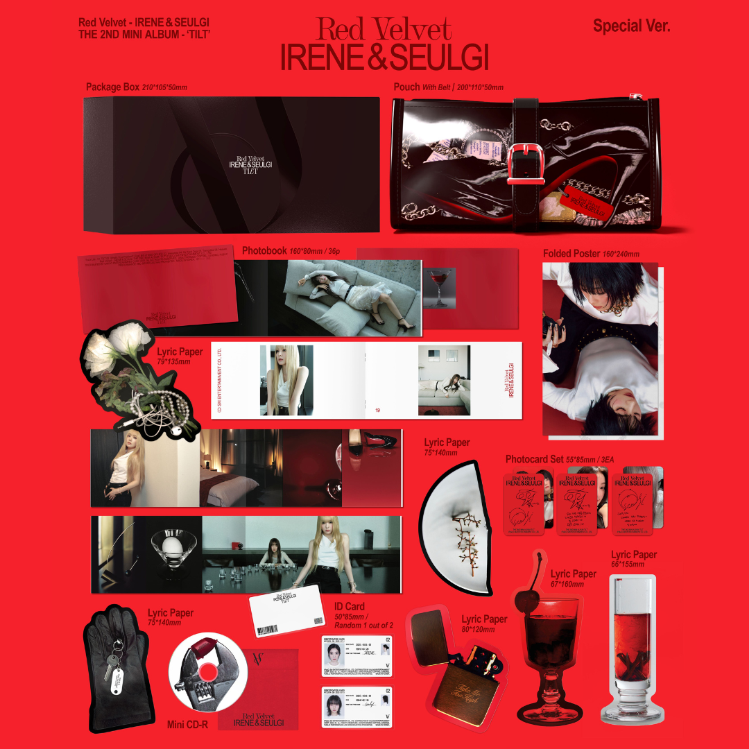 RED VELVET - IRENE & SEULGI - 2ND MINI ALBUM [TILT] (SPECIAL VER.) (LIMITED EDITION) - LightUpK
