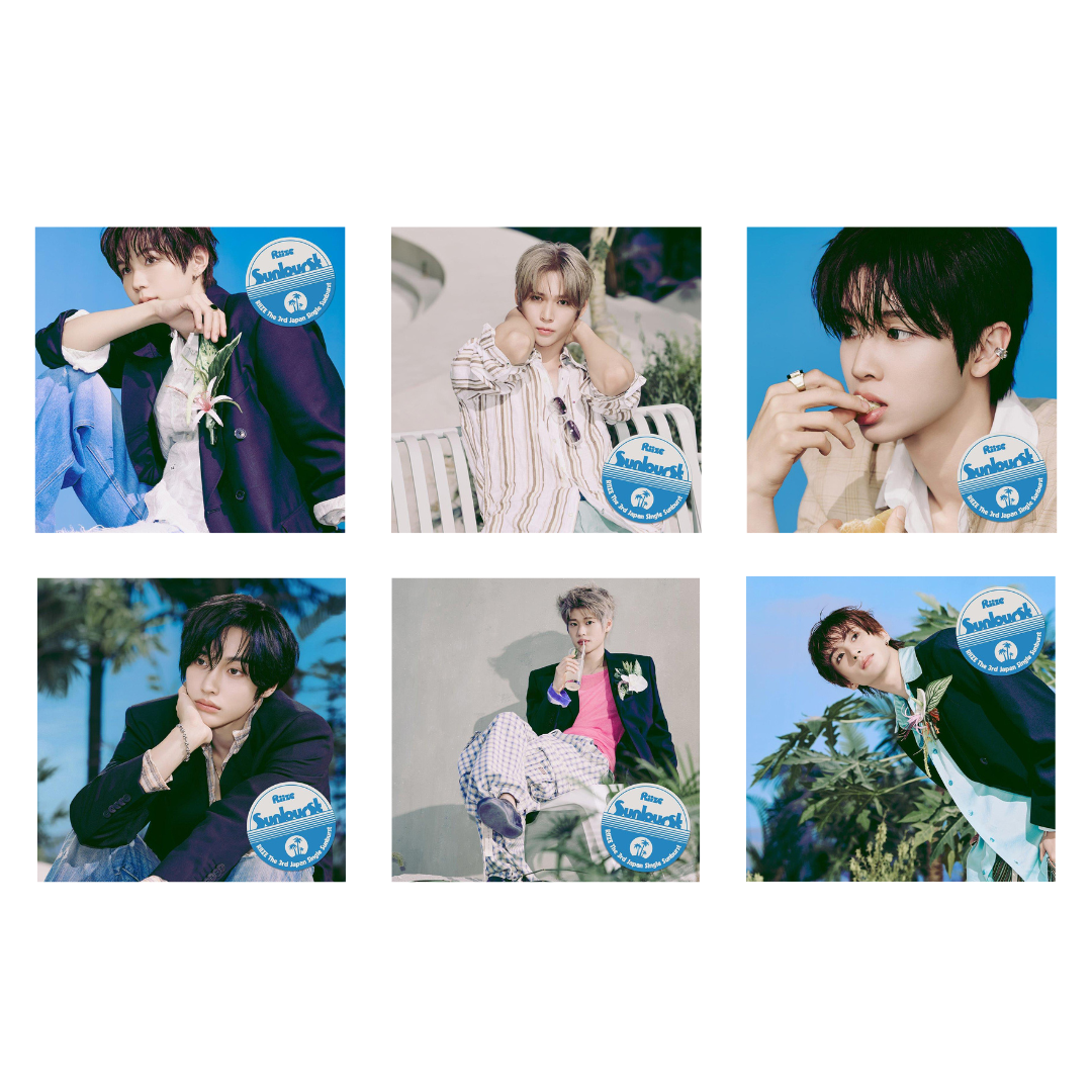 (PRE-ORDER) RIIZE - SUNBURST (MEMBER SOLO JACKET EDITION) (6 VERSIONS)