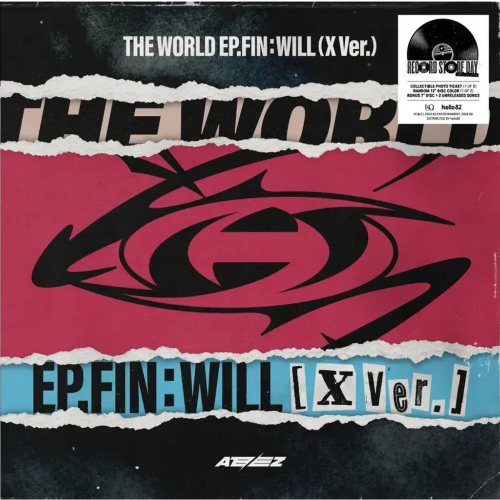 ATEEZ - THE WORLD EP.FIN : WILL (VINYLE EXCLUSIF GATEFOLD LIMITÉ)