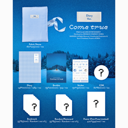 (PRE-ORDER) POW - SINGLE ALBUM [COME TRUE] DIARY VER.