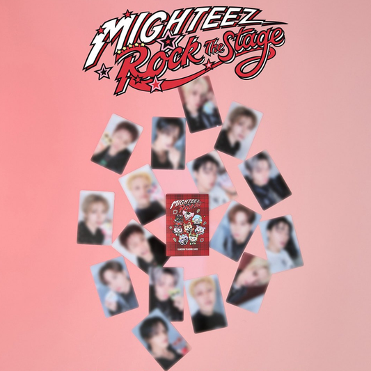 (PRE-ORDER) ATEEZ - MIGHTEEZ - [ROCK THE STAGE] RANDOM PHOTOCARD SET