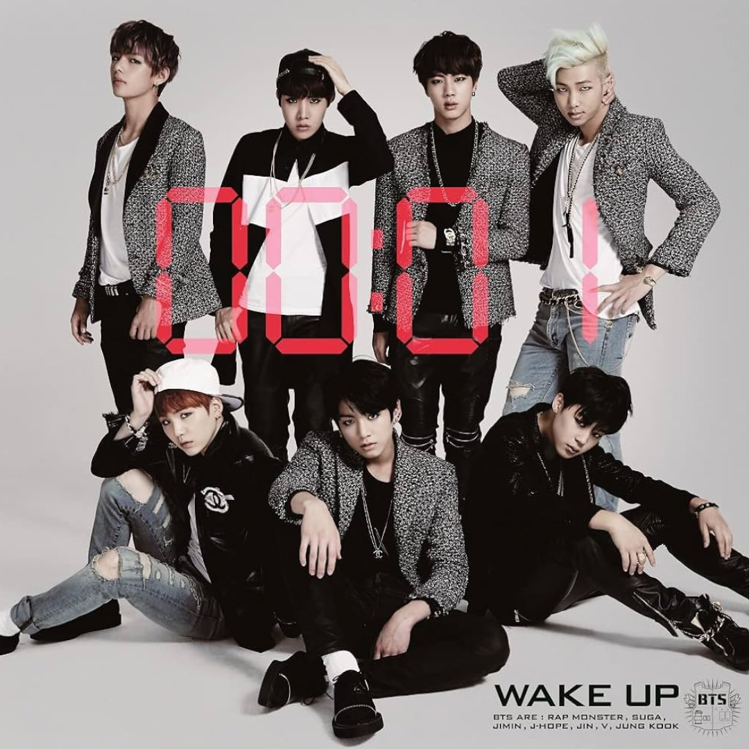 (PRE-ORDER) BTS - WAKE UP (2LP CLEAR-COLOR VINYL-PRODUCED TABLETS (MADE IN JAPAN))
