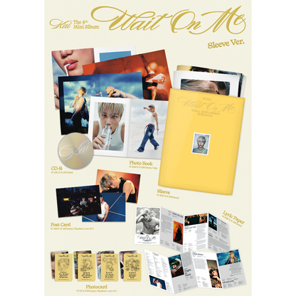 KAI - 4TH MINI ALBUM [WAIT ON ME] (SLEEVE VER.) - LightUpK