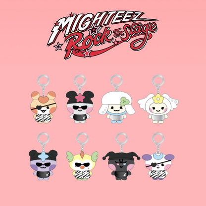 (PRE-ORDER) ATEEZ - MIGHTEEZ - [ROCK THE STAGE] POPSTAR PLUSH KEYRING (8 VERSIONS)