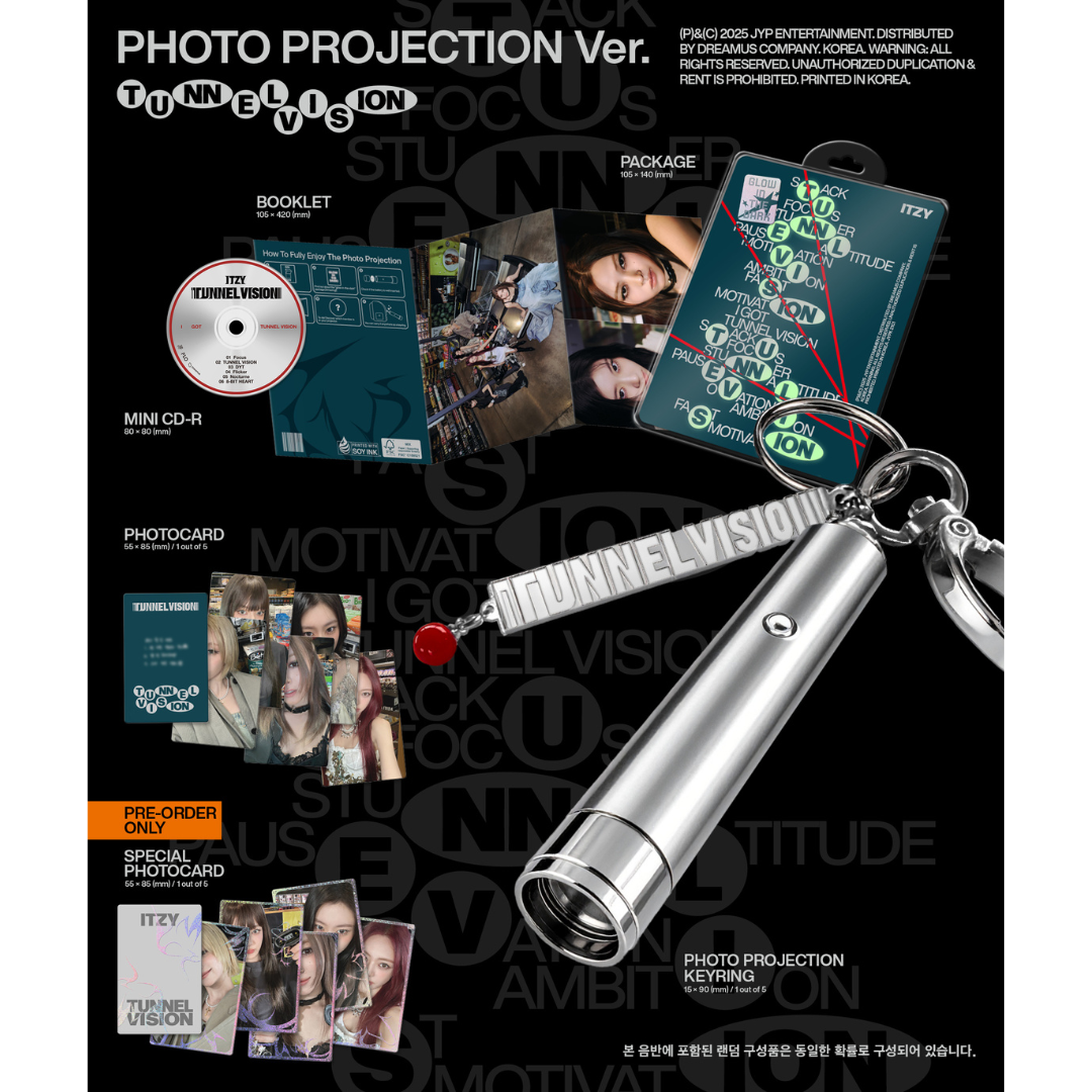 ITZY - TUNNEL VISION (PHOTO PROJECTION VER.) - LightUpK