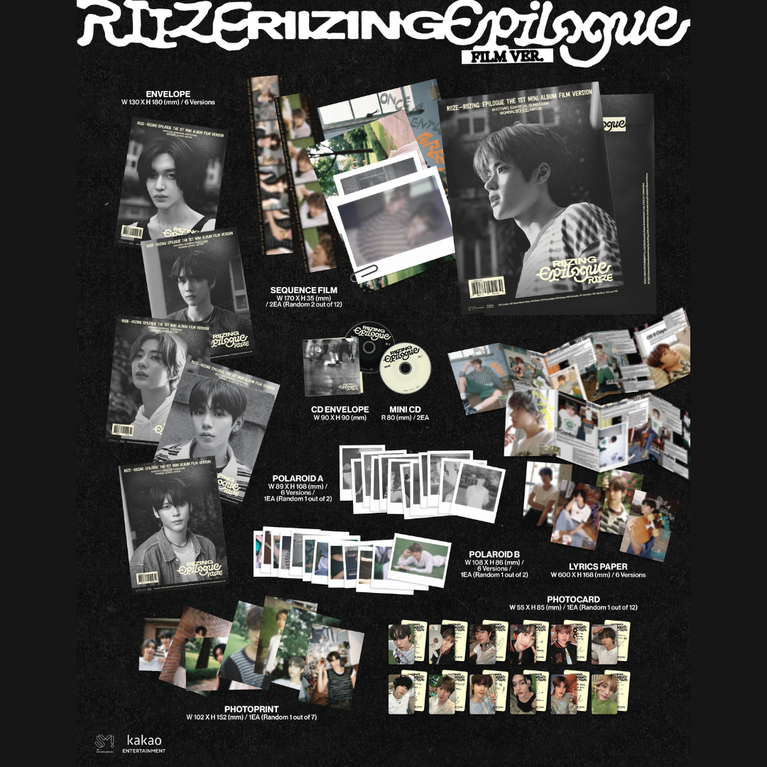 RIIZE - 1ST MINI ALBUM [RIIZING : EPILOGUE] (FILM VER.) - LightUpK