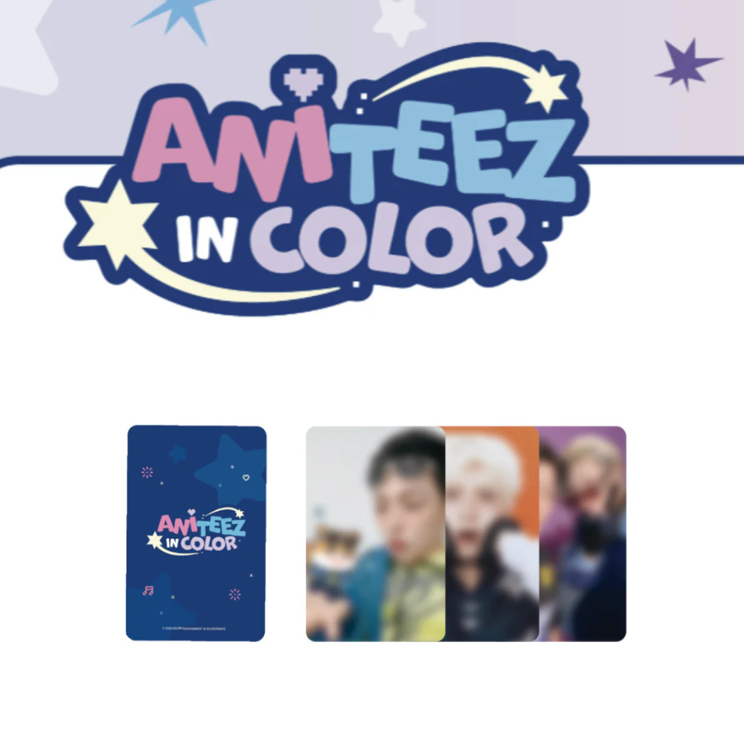 (PRE-ORDER) ATEEZ - 'ANITEEZ IN COLOR' MD - RANDOM TRADING CARD - LightUpK