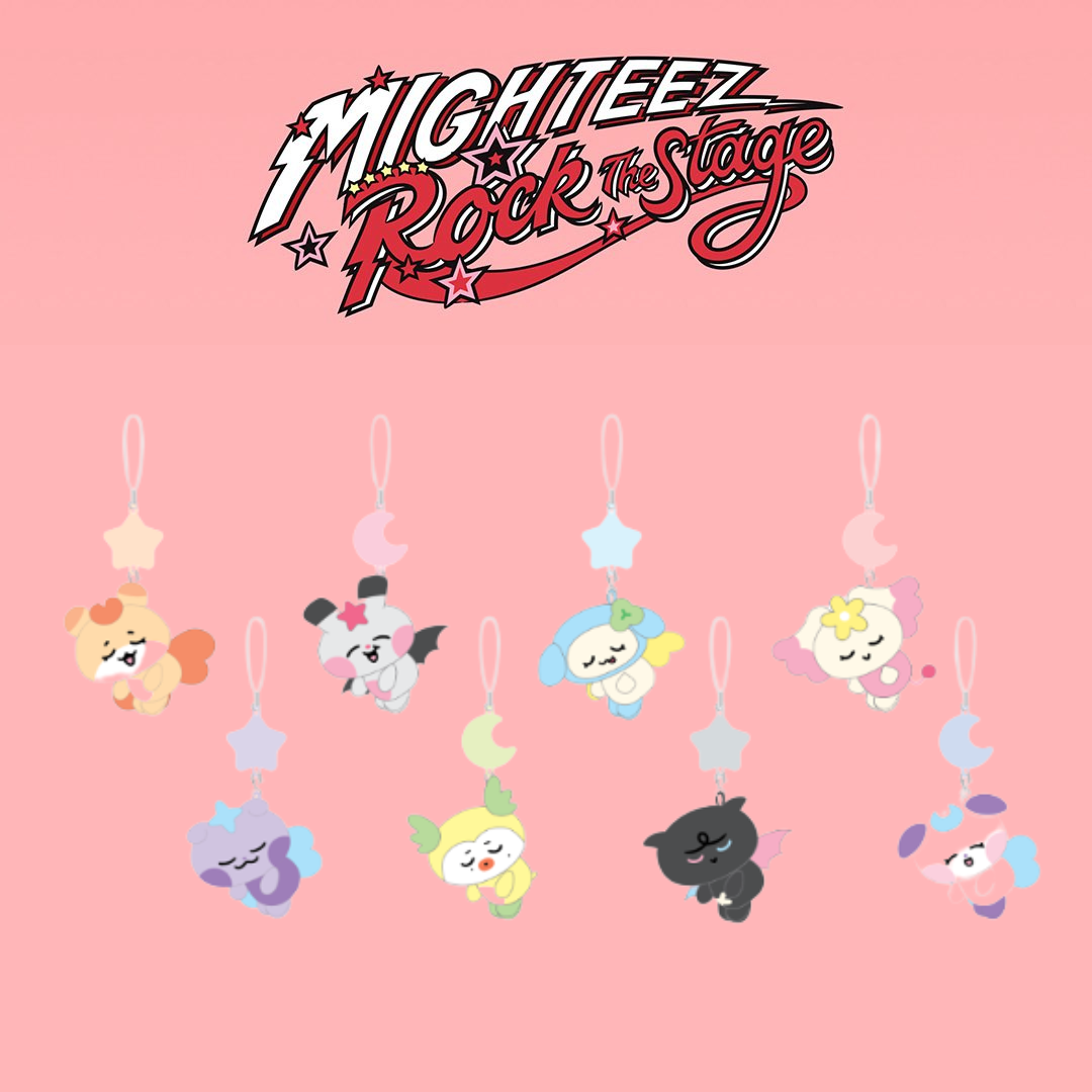 (PRE-ORDER) ATEEZ - MIGHTEEZ - [ROCK THE STAGE] PLUSH CHARM (8 VERSIONS)