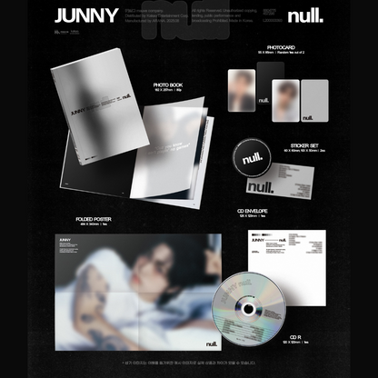 (PRE-ORDER) JUNNY - 2ND ALBUM [NULL] - LightUpK