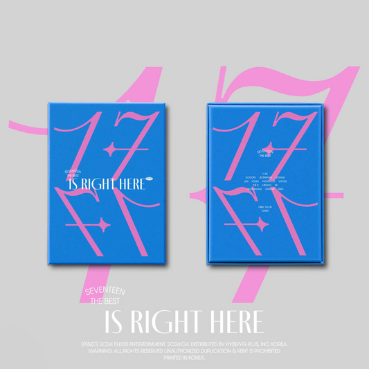 SEVENTEEN - SEVENTEEN BEST ALBUM [17 IS RIGHT HERE] DEAR VER.