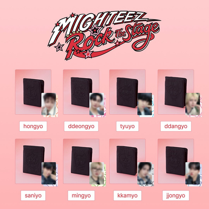 (PRE-ORDER) ATEEZ - MIGHTEEZ - [ROCK THE STAGE] PASSPORT CASE (8 VERSIONS)