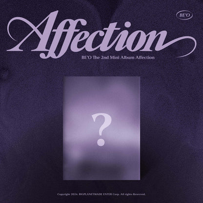 BE'O -LE 2ÈME MINI ALBUM : AFFECTION [BOX VER.]