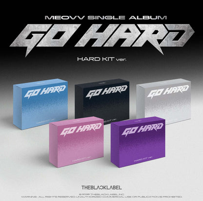 (PRE-ORDER) MEOVV - SINGLE ALBUM [GO HARD] HARD KIT VER. (5 VERSIONS) RANDOM