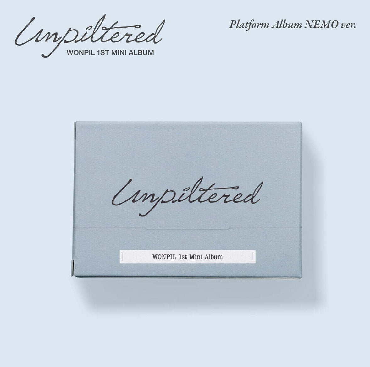 (PRE-ORDER) WONPIL (DAY6) - 1ST MINI ALBUM [UNPILTERED] PLATFORM VER. - LightUpK