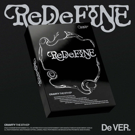 (PRE-ORDER) CRAVITY - 8TH MINI ALBUM [REDEFINE] (DE VER.) - LightUpK