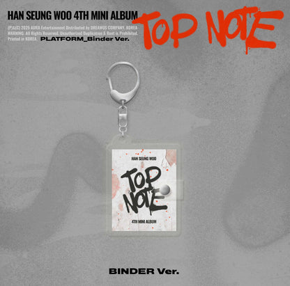 HAN SEUNG WOO - 4TH MINI ALBUM [TOP NOTE] (PLATFORM VER.) (2 VERSIONS) - LightUpK