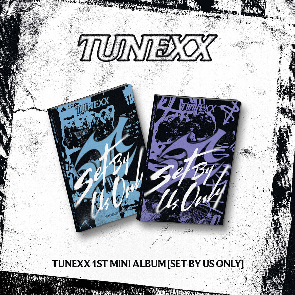 (PRE-ORDER) TUNEXX - 1ST MINI ALBUM [SET BY US ONLY] (2 VERSIONS) RANDOM