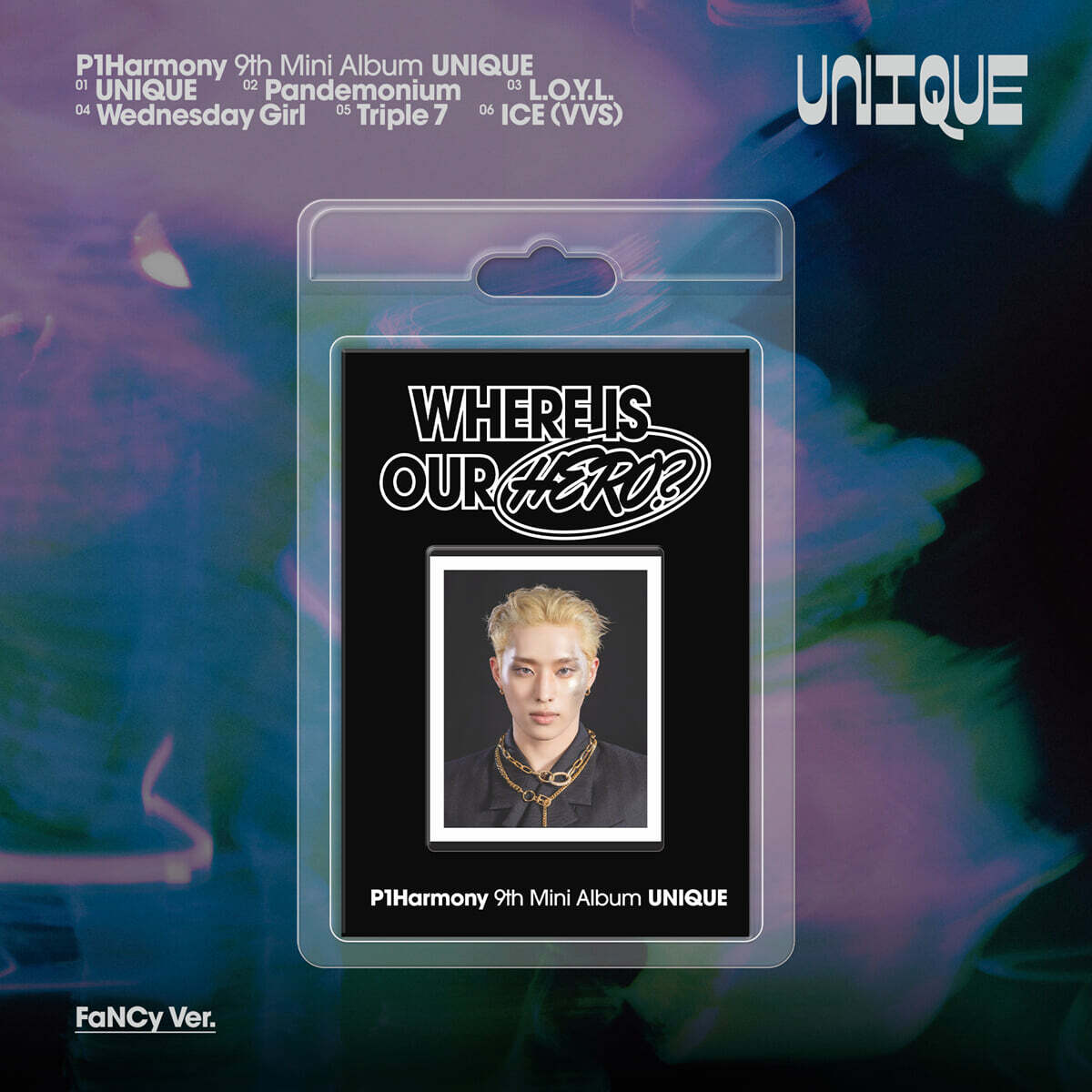 (PRE-ORDER) P1HARMONY - 9TH MINI ALBUM [UNIQUE] (FANCY VER.) (6 VERSIONS) RANDOM - LightUpK