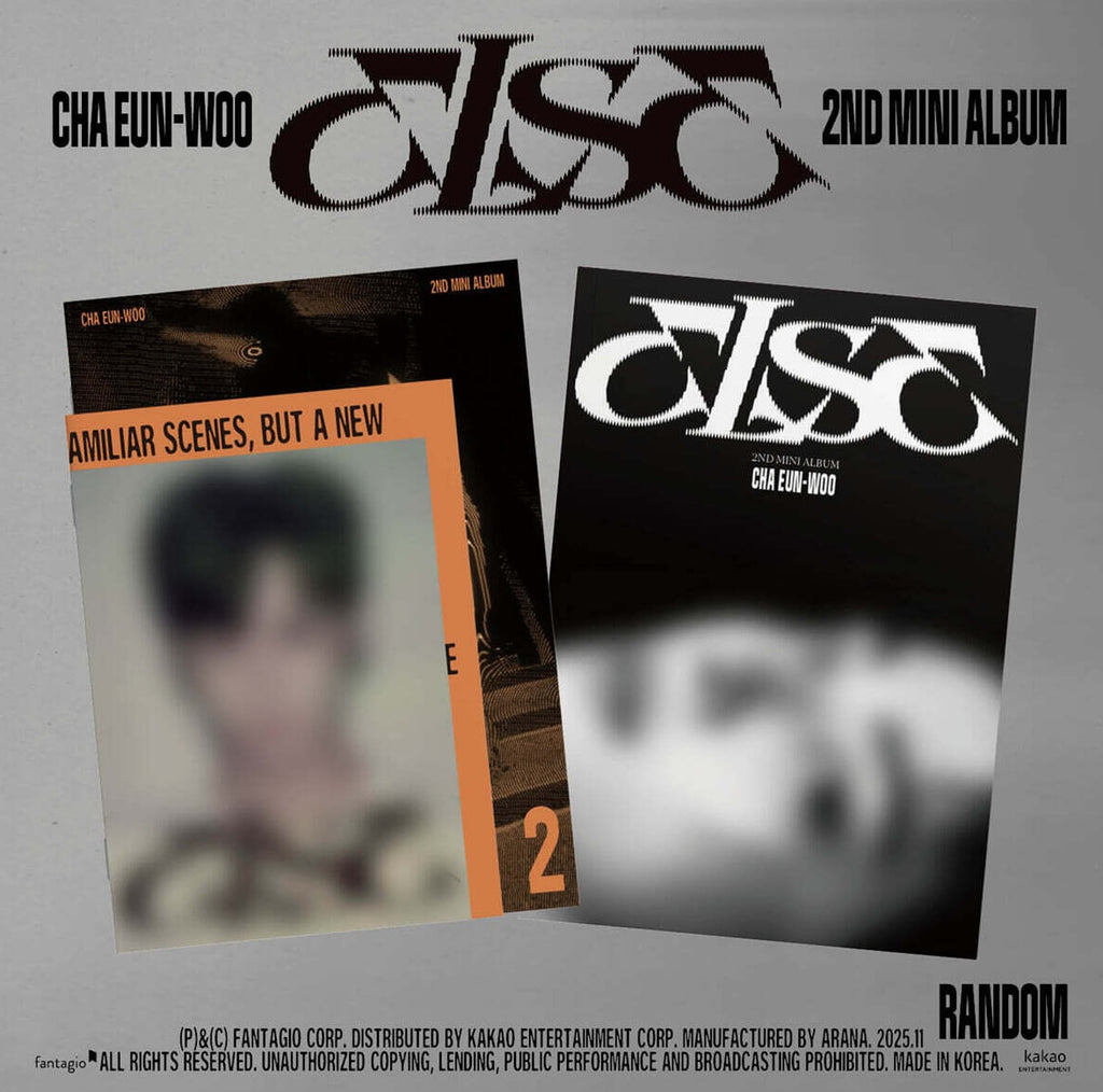 CHA EUN WOO - 2ND MINI ALBUM [ELSE] (2 VERSIONS)