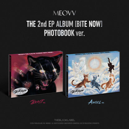 (PRE-ORDER) MEOVV - THE 2ND EP ALBUM [BITE NOW] PHOTOBOOK VER. (2 VERSIONS) RANDOM - LightUpK
