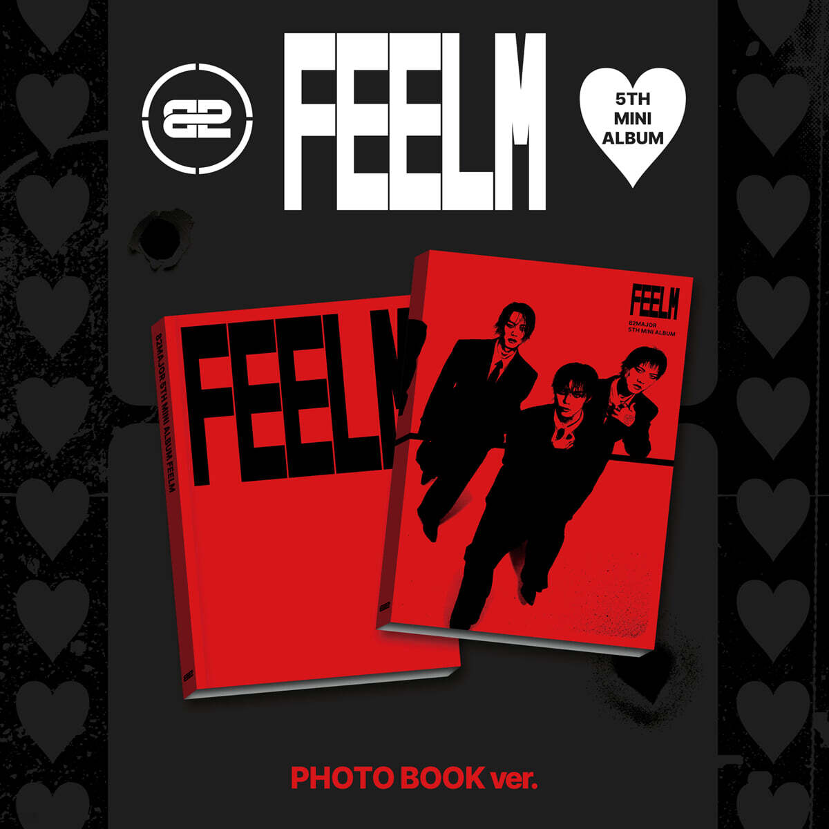 (PRE-ORDER) 82MAJOR - 5TH MINI ALBUM [FEELM] - LightUpK