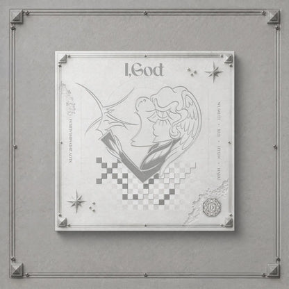 (PRE-ORDER) XLOV - 2ND MINI ALBUM [I,GOD] (4 VERSIONS) RANDOM - LightUpK