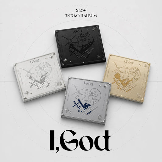 (PRE-ORDER) XLOV - 2ND MINI ALBUM [I,GOD] (4 VERSIONS) RANDOM - LightUpK
